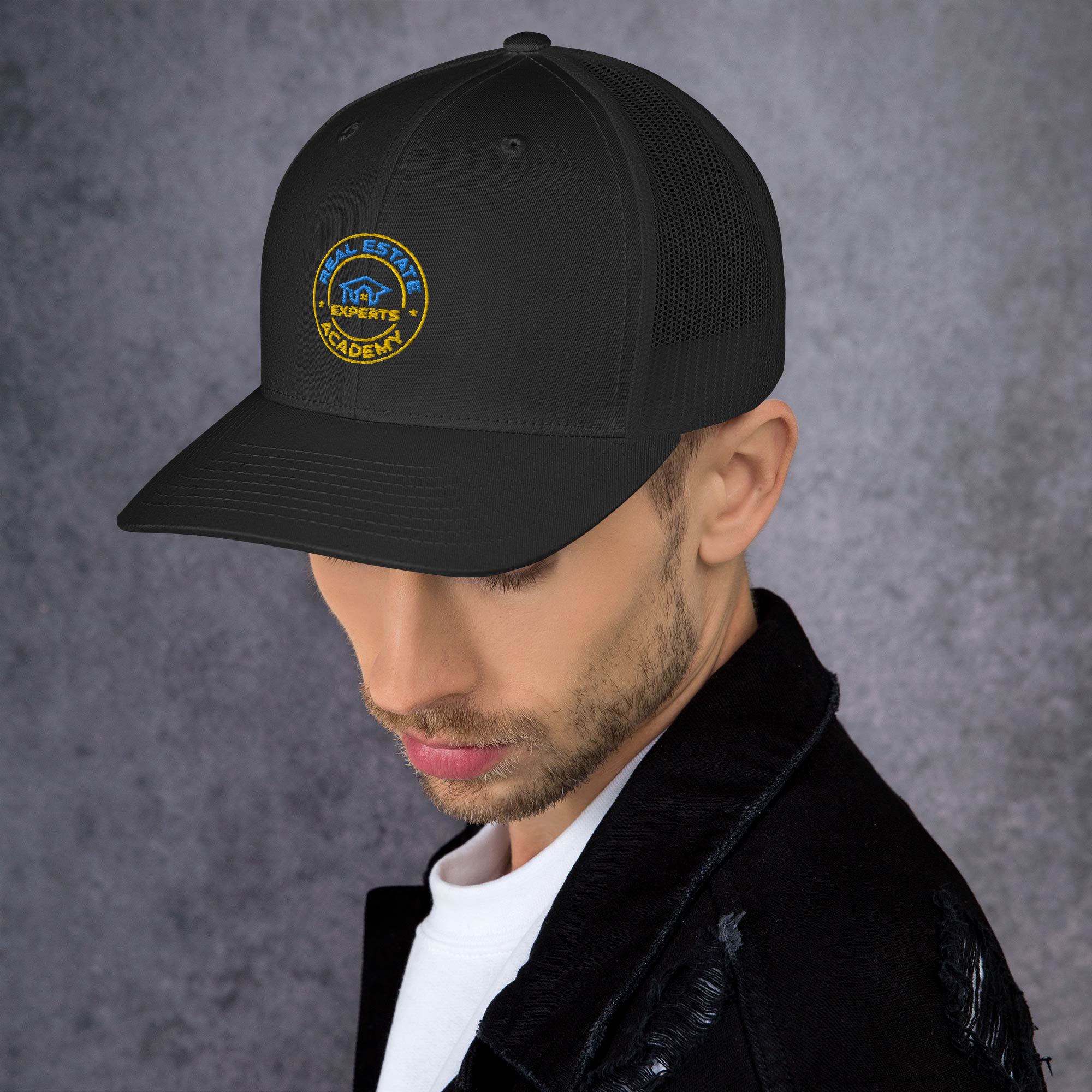 retro-trucker-hat-black-left-64375ac497d31.jpg - Experts Real Estate Academy EREA©️