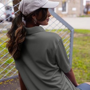 adidas space-dyed polo